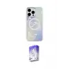 ieg™ iPhone 15 Pro Kılıf Pusula Form - Siyah Bilvis 5in1 3D Magic Cam Ekran Koruyucu
