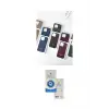 ieg™ iPhone 15 Pro Kılıf Pusula Modern - Şeffaf Royal Nano Ekran Koruyucu