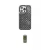 ieg™ iPhone 15 Pro Kılıf Siluet Form Serisi - Siyah Joko Magic 5D Hayalet Cam