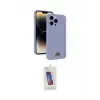 ieg™ iPhone 15 Pro Kılıf Vadi Çizgi Prime - Siyah Joko 5D Cam