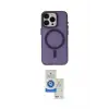 ieg™ iPhone 15 Pro Kılıf Yadigar Işık - Şeffaf Royal Nano Ekran Koruyucu