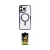 ieg™ iPhone 15 Pro Kılıf Yadigar Klasik Özel Seri - Siyah Buffer Cam Ekran Koruyucu