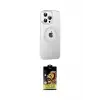 ieg™ iPhone 15 Pro Kılıf Yörünge Koleksiyonu - Siyah Buffer Cam Ekran Koruyucu