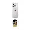 ieg™ iPhone 15 Pro Kılıf Yörünge Koleksiyonu - Siyah Buffer Cam Ekran Koruyucu