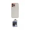 ieg™ iPhone 15 Pro Max Kılıf Ahenk Çizgi Serisi - Siyah Vanessa Magic Cam