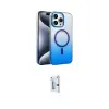 ieg™ iPhone 15 Pro Max Kılıf Ahenk Doku Özel Seri - Siyah Bilvis 0.18mm Plus Cam Ekran Koruyucu