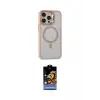 ieg™ iPhone 15 Pro Max Kılıf Ahenk Klasik Özel Seri - Siyah Buffer Hayalet Cam Ekran Koruyucu