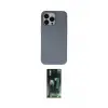 ieg™ iPhone 15 Pro Max Kılıf Ahenk Serisi - Şeffaf 360 Full Body Arka Koruyucu