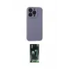 ieg™ iPhone 15 Pro Max Kılıf Ahenk Serisi - Şeffaf 360 Full Body Arka Koruyucu