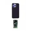 ieg™ iPhone 15 Pro Max Kılıf Ahenk Serisi - Şeffaf 360 Full Body Arka Koruyucu