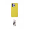 ieg™ iPhone 15 Pro Max Kılıf Ahenk Serisi - Siyah Bilvis 3D Mat Cam Ekran Koruyucu