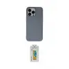 ieg™ iPhone 15 Pro Max Kılıf Ahenk Serisi - Siyah Polymer Nano Ekran Koruyucu