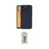 ieg™ iPhone 15 Pro Max Kılıf Ahenk Serisi - Siyah Polymer Nano Ekran Koruyucu