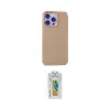 ieg™ iPhone 15 Pro Max Kılıf Ahenk Serisi - Siyah Polymer Nano Ekran Koruyucu