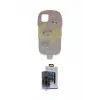 ieg™ iPhone 15 Pro Max Kılıf Akış Yansıma - Siyah Vanessa Magic Cam