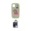 ieg™ iPhone 15 Pro Max Kılıf Akış Yansıma - Siyah Vanessa Magic Cam
