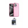 ieg™ iPhone 15 Pro Max Kılıf Eksen Doku Koleksiyonu - Siyah Vanessa Magic Cam