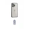 ieg™ iPhone 15 Pro Max Kılıf Eksen Form Serisi - Siyah Joko Magic 5D Cam