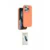 ieg™ iPhone 15 Pro Max Kılıf Kıvılcım Çizgi Serisi - Şeffaf Pasifik Cam Ekran Koruyucu