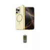 ieg™ iPhone 15 Pro Max Kılıf Kıvılcım Form Prime - Siyah Joko Magic 5D Hayalet Cam