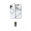 ieg™ iPhone 15 Pro Max Kılıf Kıvılcım Form Prime - Siyah Joko Magic 5D Hayalet Cam