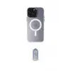 ieg™ iPhone 15 Pro Max Kılıf Kozmos Çizgi Prime - Siyah Joko Magic 5D Cam