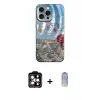 ieg™ iPhone 15 Pro Max Kılıf Nova Doku Prime - Siyah Joko Magic 5D Cam + PVD Metal Kamera Lens - TU