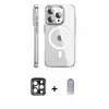ieg™ iPhone 15 Pro Max Kılıf Nova Doku - Siyah Joko Magic 5D Cam + PVD Metal Kamera Lens - LT