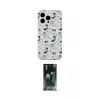 ieg™ iPhone 15 Pro Max Kılıf Pusula Form - Siyah 360 Mat Full Body Arka Koruyucu