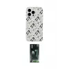 ieg™ iPhone 15 Pro Max Kılıf Pusula Form - Siyah 360 Mat Full Body Arka Koruyucu