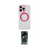ieg™ iPhone 15 Pro Max Kılıf Pusula Form - Siyah 360 Mat Full Body Arka Koruyucu