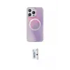 ieg™ iPhone 15 Pro Max Kılıf Pusula Form - Siyah Bilvis 0.18mm Plus Cam Ekran Koruyucu