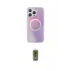 ieg™ iPhone 15 Pro Max Kılıf Pusula Form - Siyah Joko Magic 5D Hayalet Cam