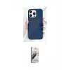 ieg™ iPhone 15 Pro Max Kılıf Pusula Modern - Siyah Bilvis 3D Mat Cam Ekran Koruyucu