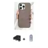 ieg™ iPhone 15 Pro Max Kılıf Pusula Modern - Siyah Joko Magic 5D Cam + Raze Metal Kamera Lens - LT