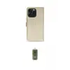 ieg™ iPhone 15 Pro Max Kılıf Siluet Işık Serisi - Siyah Joko Magic 5D Hayalet Cam