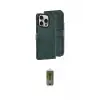 ieg™ iPhone 15 Pro Max Kılıf Siluet Işık Serisi - Siyah Joko Magic 5D Hayalet Cam