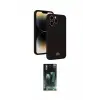ieg™ iPhone 15 Pro Max Kılıf Vadi Çizgi Prime - Şeffaf 360 Full Body Arka Koruyucu
