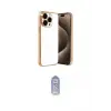 ieg™ iPhone 15 Pro Max Kılıf Vadi Minimal - Siyah Joko Magic 5D Cam