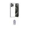 ieg™ iPhone 15 Pro Max Kılıf Vadi Minimal - Siyah Joko Magic 5D Cam