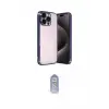 ieg™ iPhone 15 Pro Max Kılıf Vadi Minimal - Siyah Joko Magic 5D Cam