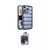 ieg™ iPhone 15 Pro Max Kılıf Yadigar Doku Özel Seri - Siyah Vanessa Magic Cam