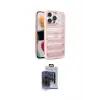 ieg™ iPhone 15 Pro Max Kılıf Yadigar Doku Özel Seri - Siyah Vanessa Magic Cam