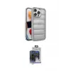 ieg™ iPhone 15 Pro Max Kılıf Yadigar Doku Özel Seri - Siyah Vanessa Magic Cam