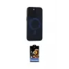 ieg™ iPhone 15 Pro Max Kılıf Yadigar Işık - Siyah Buffer Hayalet Cam Ekran Koruyucu
