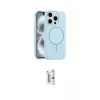 ieg™ iPhone 15 Pro Max Kılıf Yankı Form Serisi - Siyah Bilvis 0.18mm Plus Cam Ekran Koruyucu