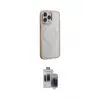ieg™ iPhone 15 Pro Max Kılıf Yankı Işık Özel Seri - Siyah Vanessa Magic Hayalet Cam