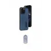 ieg™ iPhone 15 Pro Max Kılıf Yörünge Işık Serisi - Siyah Joko Magic 5D Cam