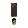 ieg™ iPhone 15 Pro Max Kılıf Zirve Işık Serisi - Siyah Buffer Cam Ekran Koruyucu