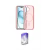 ieg™ iPhone 16 Kılıf Siluet Minimal Prime - Siyah Bilvis 5in1 3D Magic Cam Ekran Koruyucu